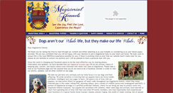 Desktop Screenshot of magisterialkennels.com